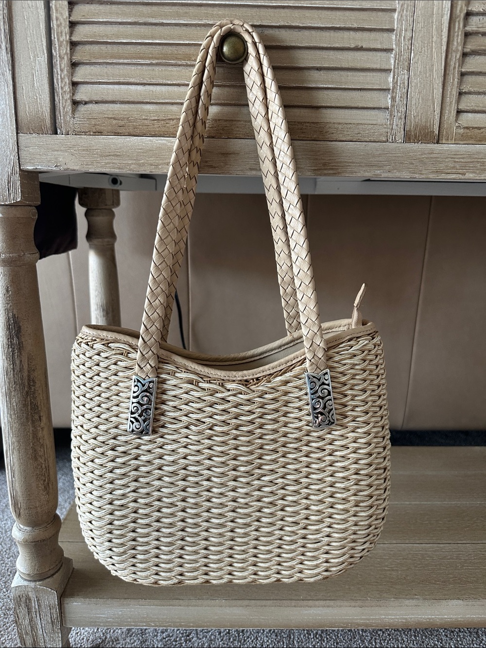 Brighton straw bag